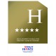 Pannonceau de classement Hotel
