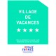 Pannonceau de classement Village Vacances