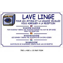 LAVE LINGE 4L - 700 X 400 X 10