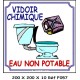 VIDOIR CHIMIQUE - 200 X 200 X 10