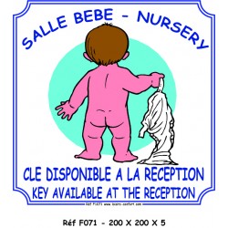 CLÉ BÉBÉ 2L - 200 X 200 X 5