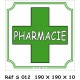 PHARMACIE - 200 X 200 X 10