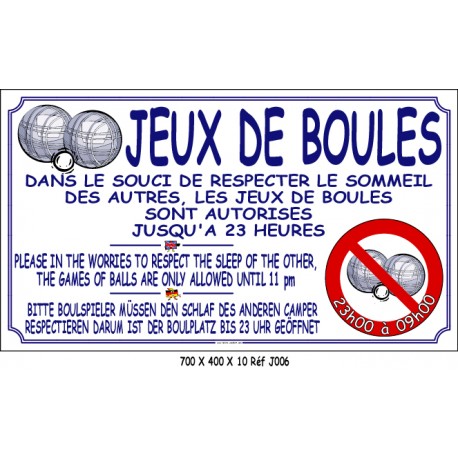 BOULES RESPECT SOMMEIL 3L - 700 X 400 X 10