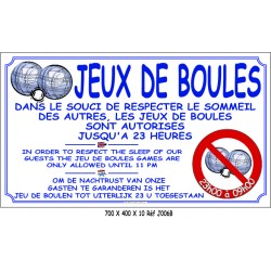 BOULES RESPECT SOMMEIL NL 3L - 700 X 400 X 10