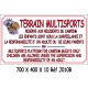 TERRAIN MULTISPORTS 2L- 700 X 400 X 10