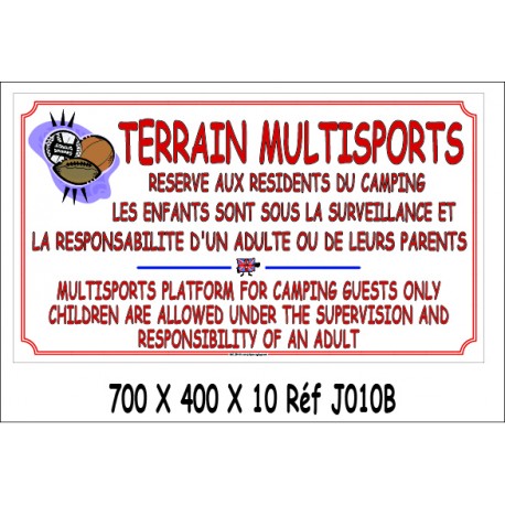 TERRAIN MULTISPORTS 2L- 700 X 400 X 10
