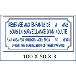 PLAQUETTE POUR LES JEUX