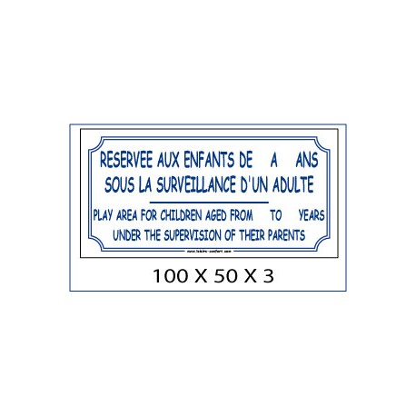 PLAQUETTE POUR LES JEUX