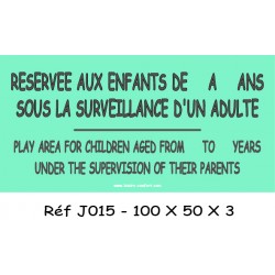 PLAQUETTE POUR LES JEUX