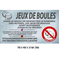 PANNEAU BOULES RESPECT SOMMEIL 3L - 700 X 400 X 10