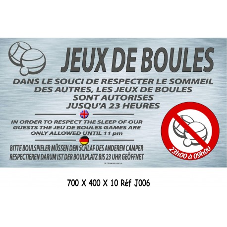 PANNEAU BOULES RESPECT SOMMEIL 3L - 700 X 400 X 10