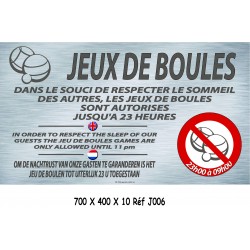 PANNEAU BOULES RESPECT SOMMEIL NL 3L - 700 X 400 X 10