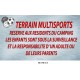 PANNEAU TERRAIN MULTISPORTS  - 700 X 400 X 10