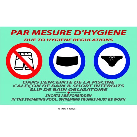 PANNEAU CALEÇON SLIP DE BAIN 2L - 700 X 400 X 10